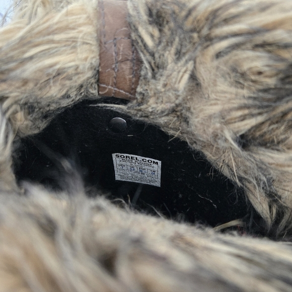 Sorel Joan Of Arctic Brown Tan Waterproof Winter Insulated Snow Boots Size 7 - Picture 9 of 9